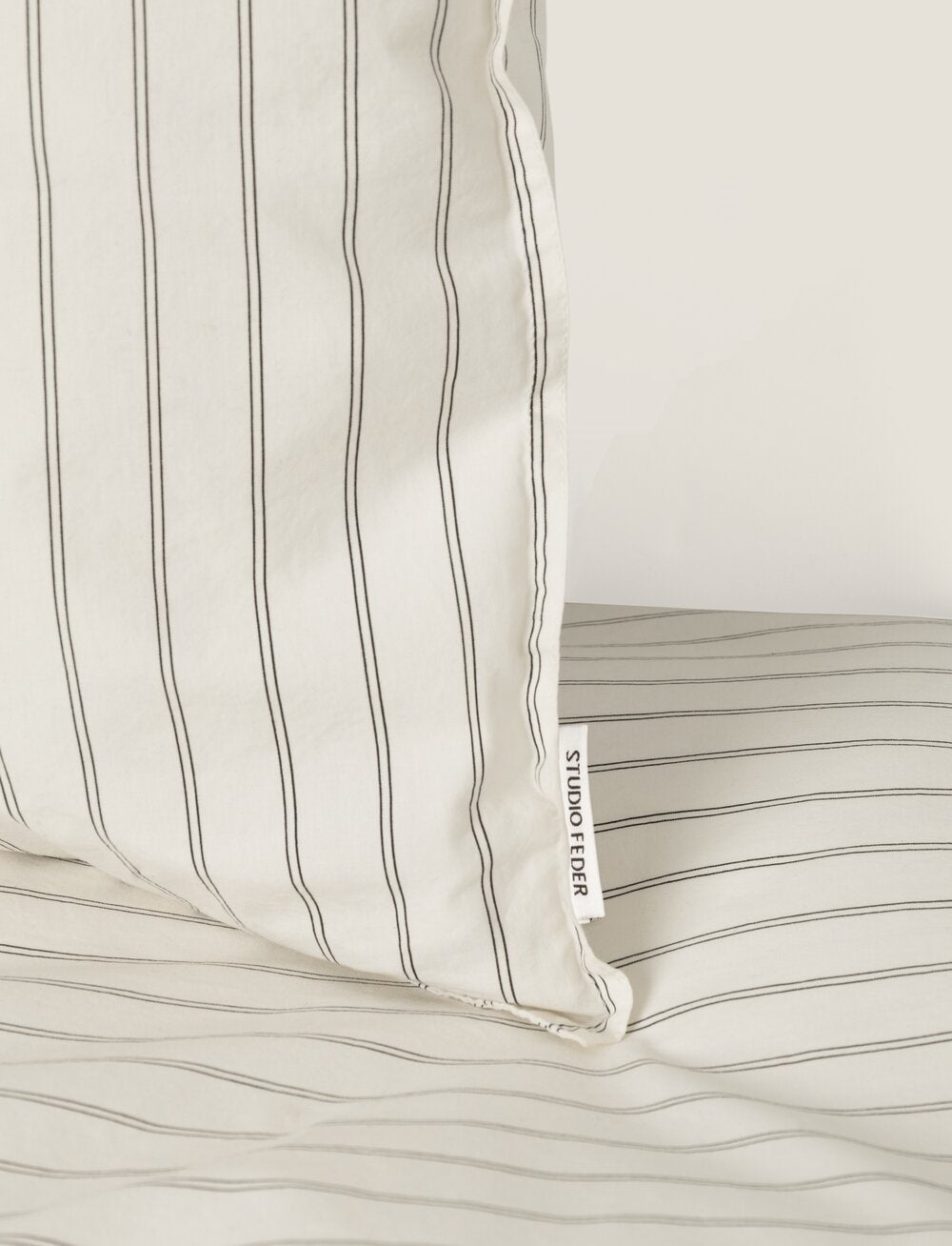 Stribet sengesæt - River